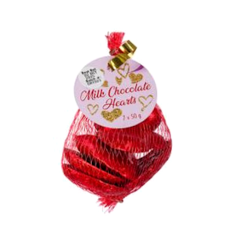 Milk Chocolate Mini Hearts 50g